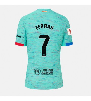 Barcelona Ferran Torres #7 Tredje trøje Dame 2023-24 Kort ærmer